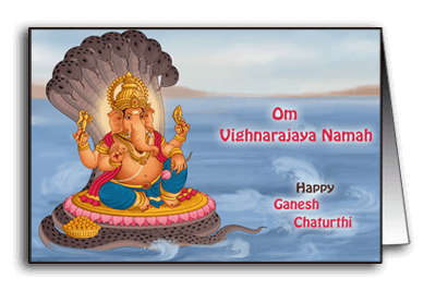 Ganesha Vighnaraja Incarnation Om Ganeshay Namah